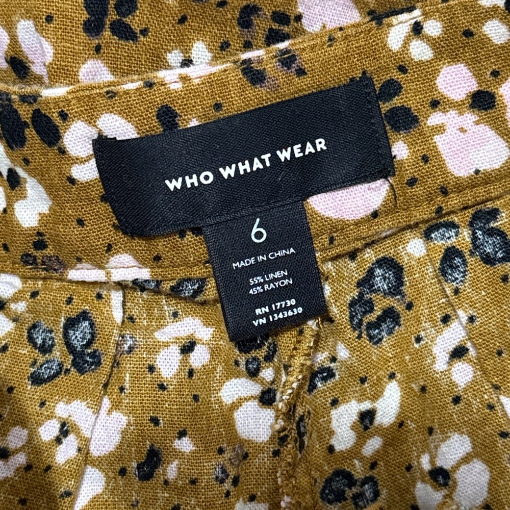Who What Wear Floral Skirt, 6 - Picture 3 of 3